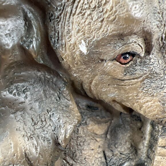 Ruby's Collection African Elephant Mother & Child‎ Teardrop Figurine 7"H - Picture 6 of 12